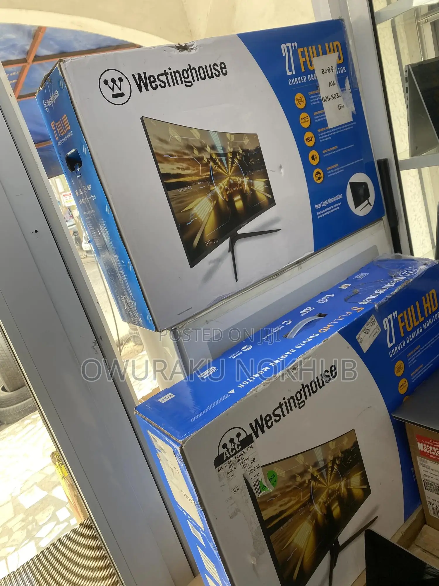 Westinghouse 27” FHD Curved Gaming Monitor