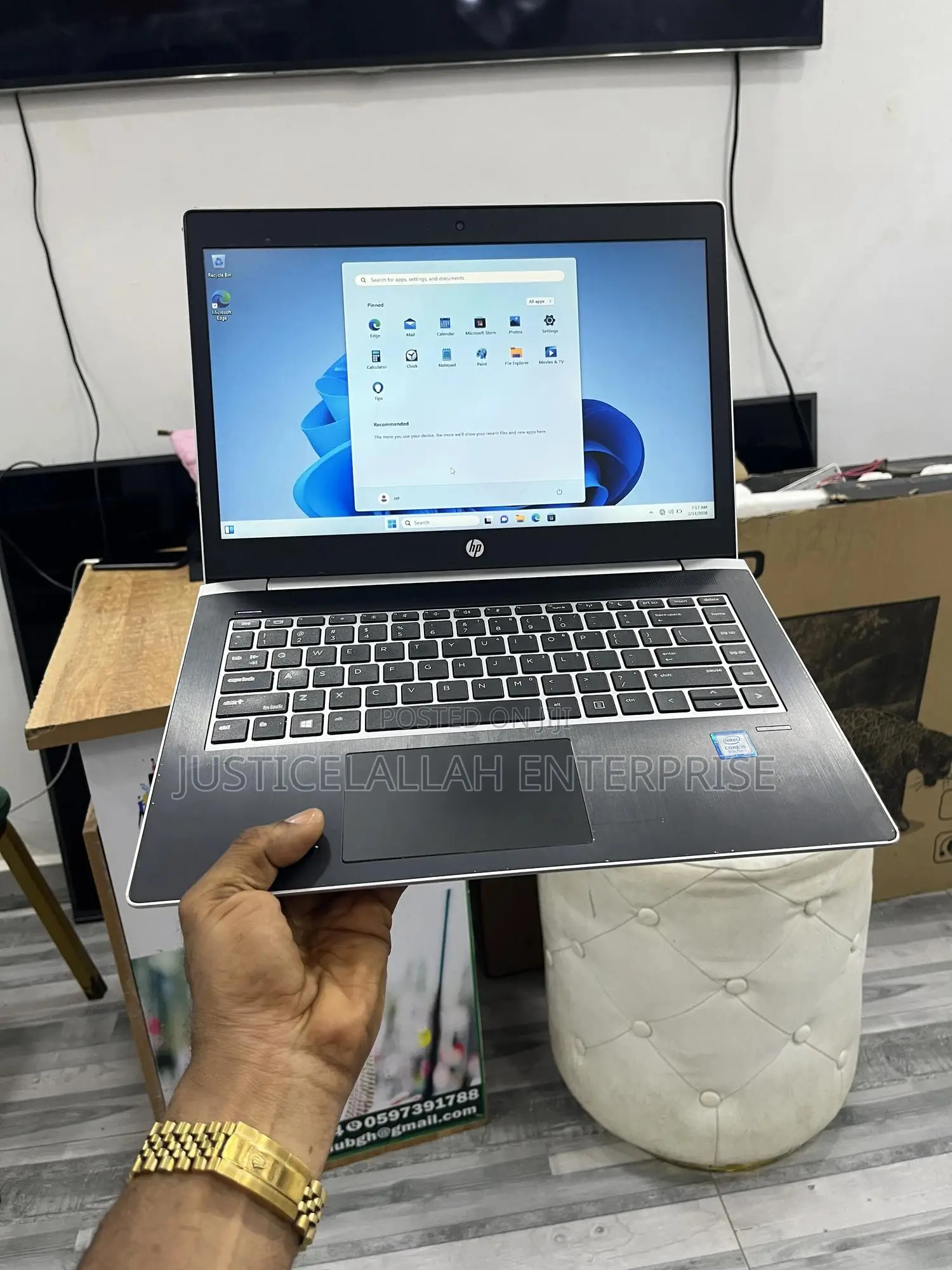 Laptop HP ProBook 440 G5 16GB Intel Core I5 SSD 16 GB