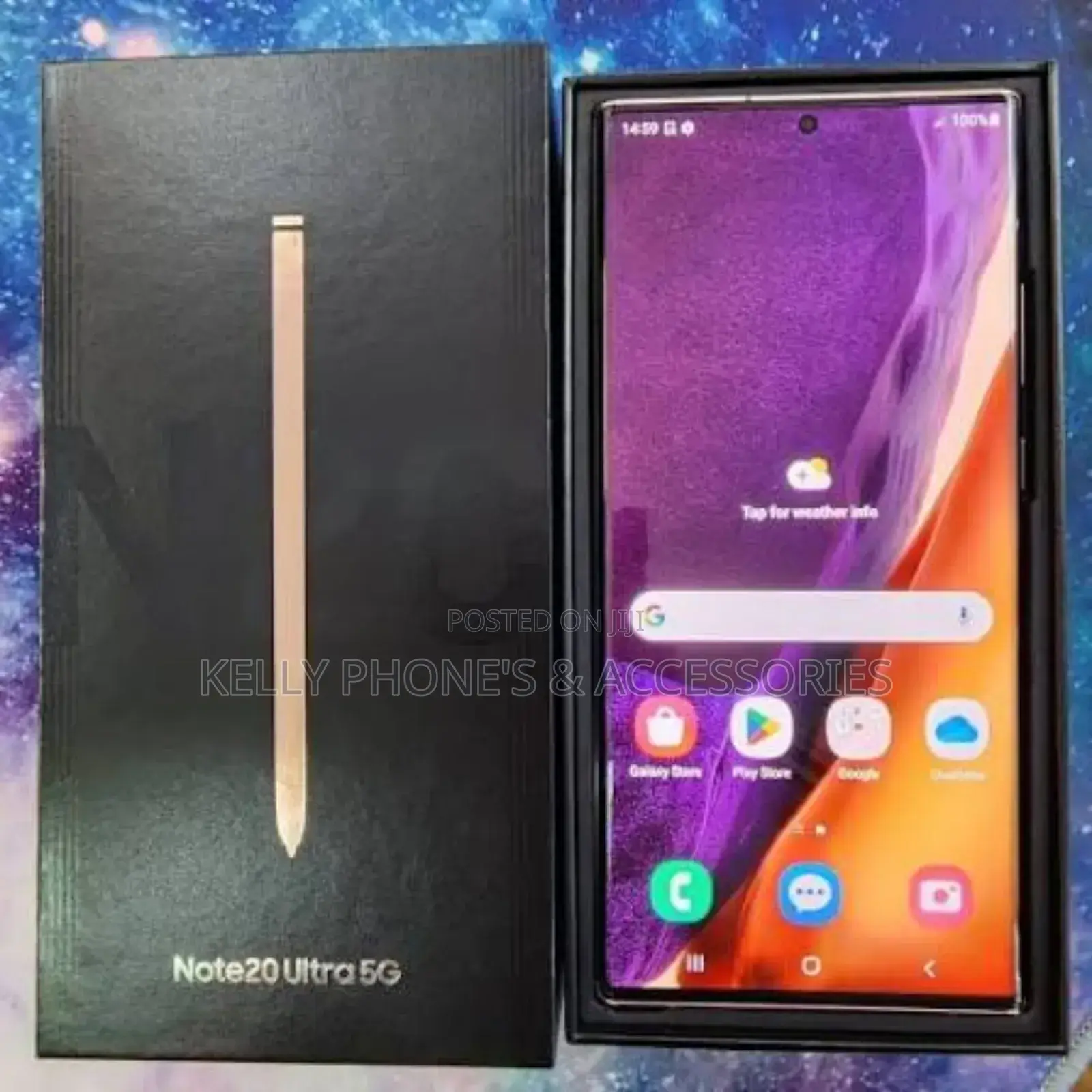 New Samsung Galaxy Note 20 Ultra 5G 256 GB Black