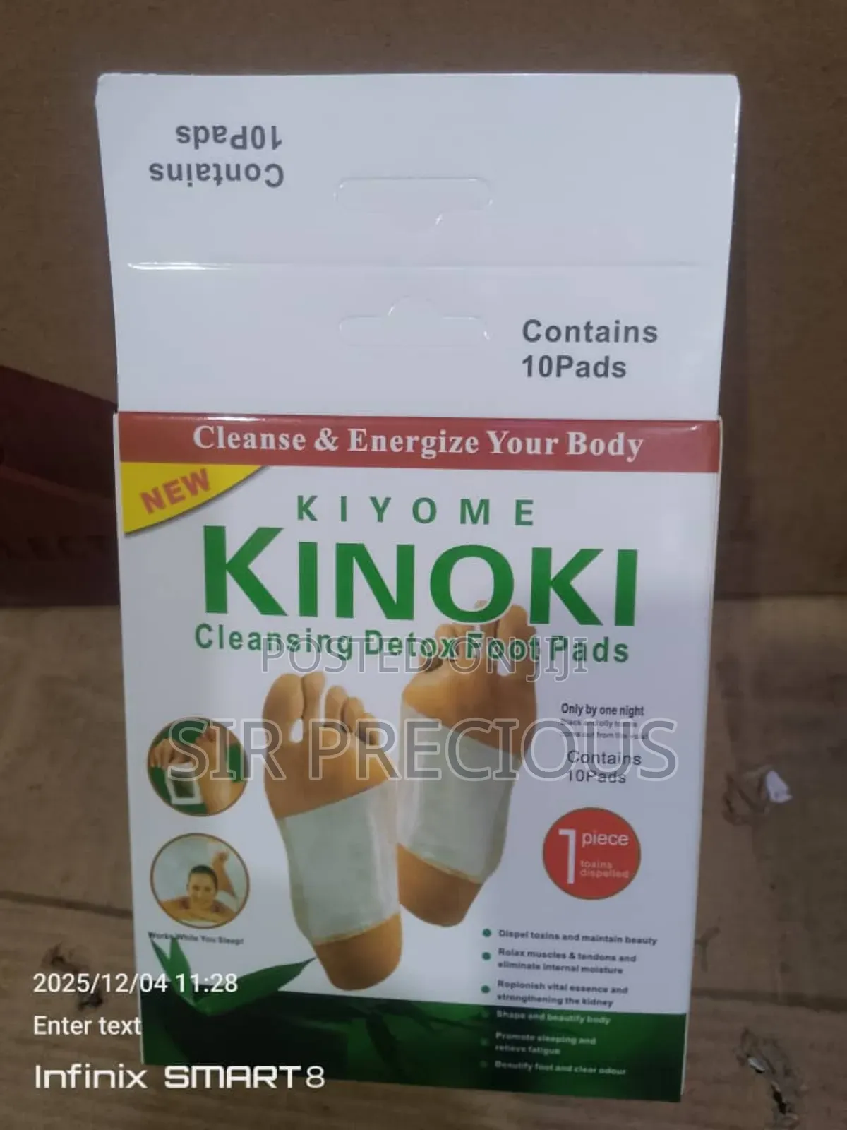 Detox Cleaning Pad ( Kinoki)