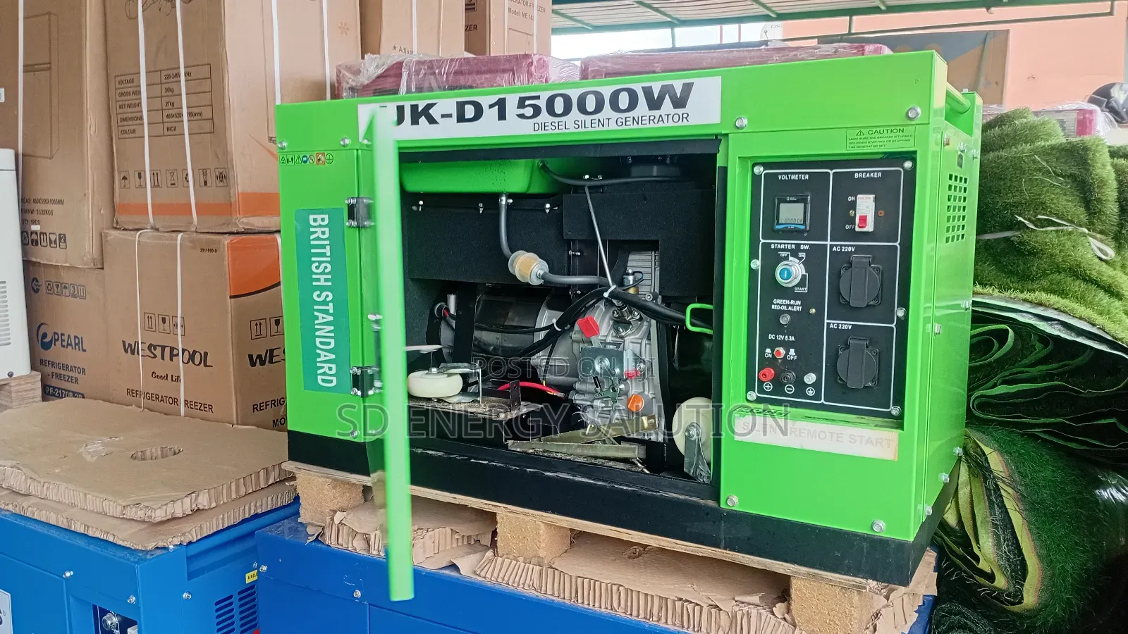 Perkins 15kva Prime Backup Power