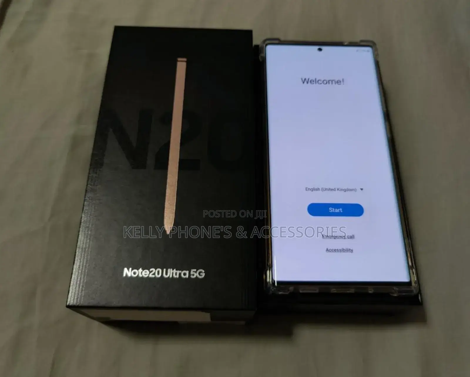New Samsung Galaxy Note 20 Ultra 5G 128 GB Black