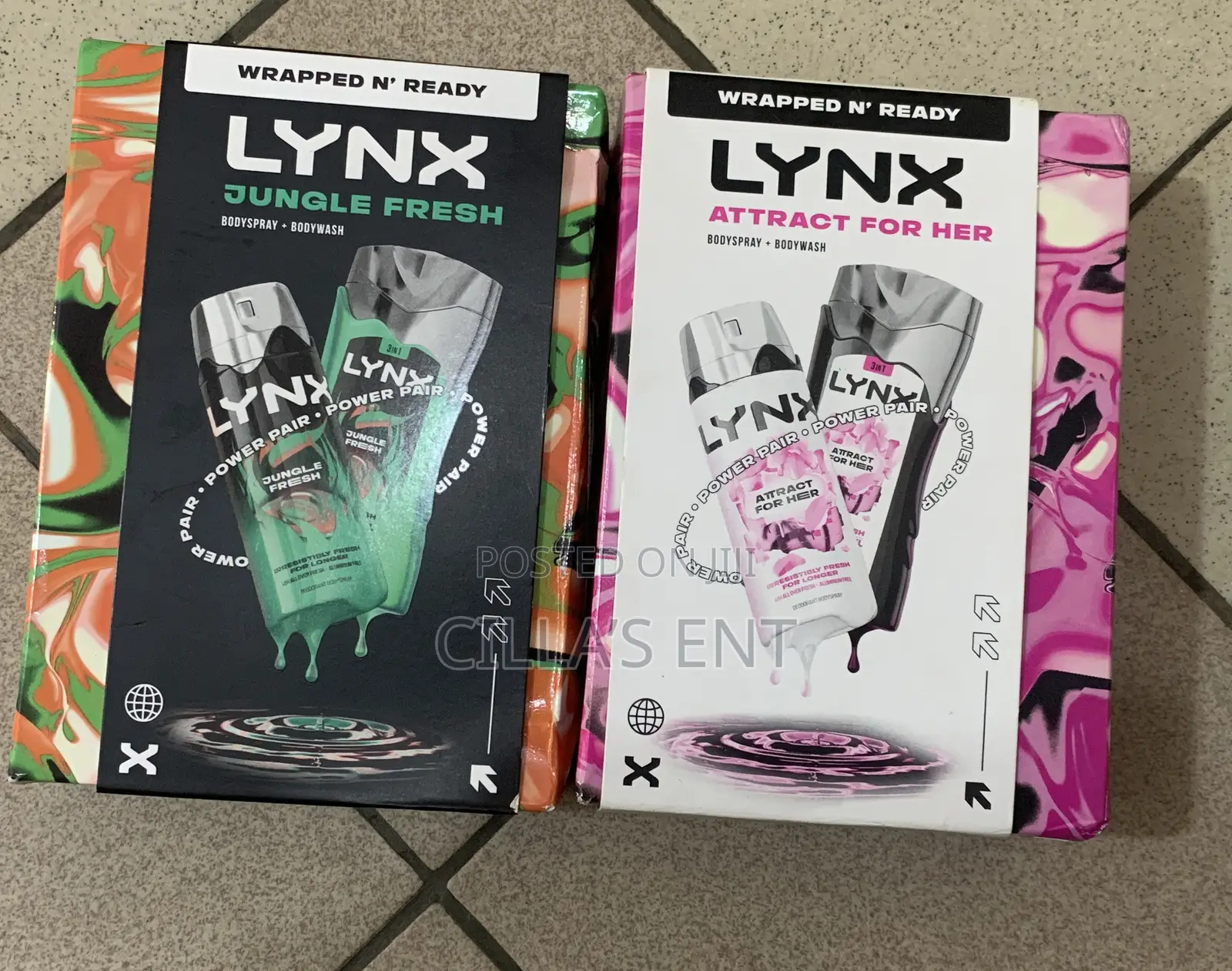 Lynx Body Wash and Body Spray