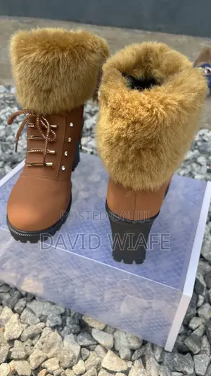 Feathered Brown Heels