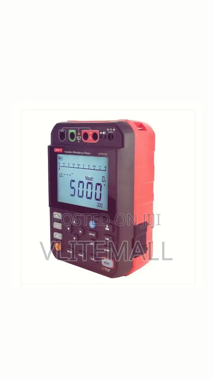 Uni-T Ut513c 5kv Advanced Insulation Resistance Tester Megohmmeter