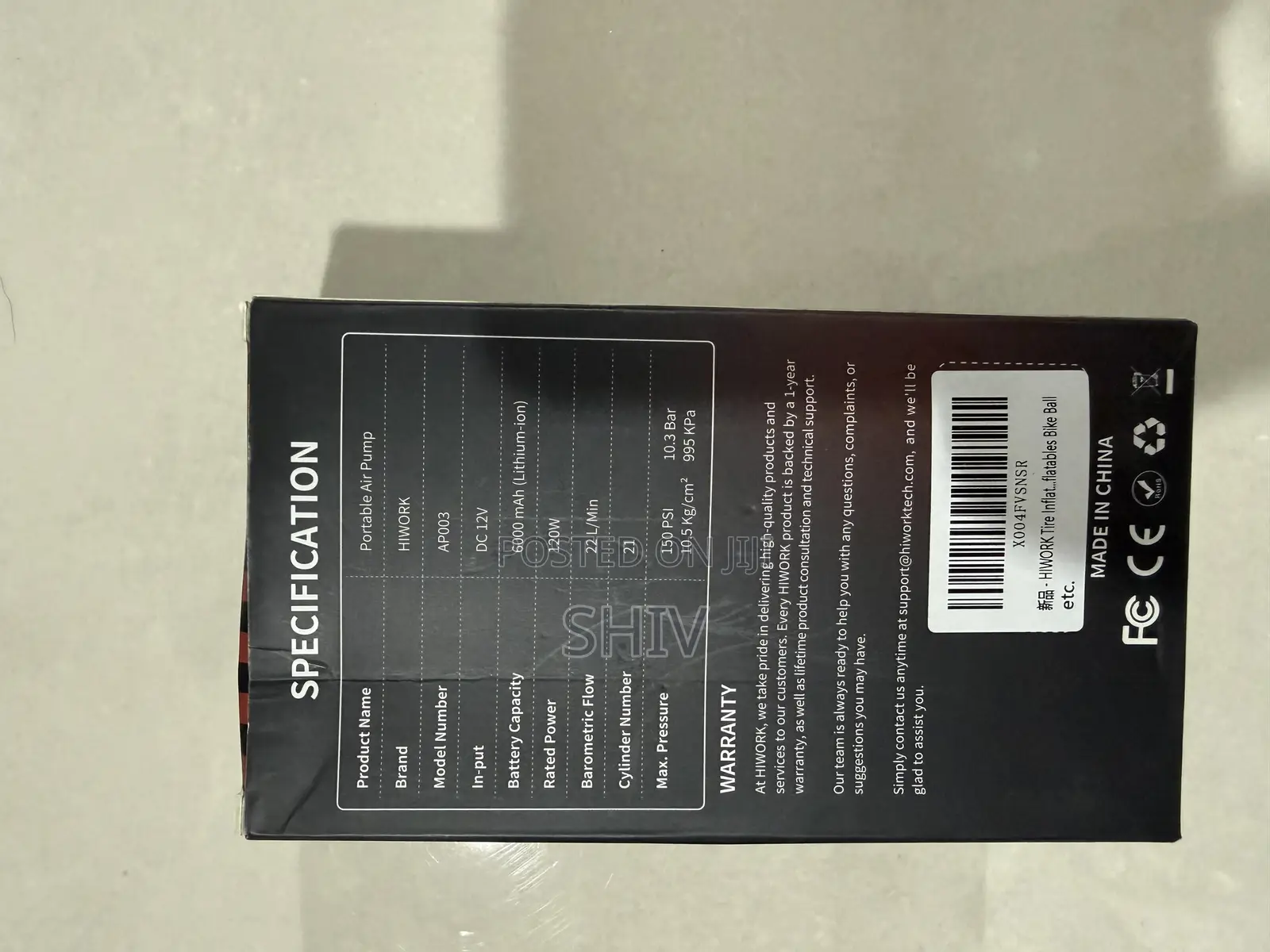 Hiwork Air Pump