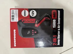 Sucfocus 2 in 1 - Jump Starter and Air Compressor