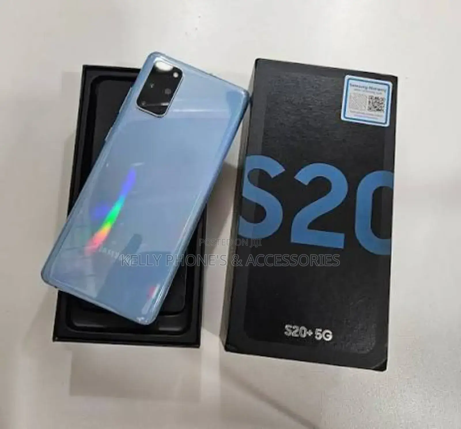New Samsung Galaxy S20+ 5G 128 GB Blue
