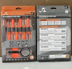 Sw-8600 8-in-1 Precision Screwdriver and Repair Set for Phone, Laptop