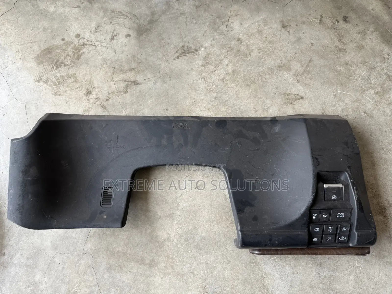 19 20 21 Acura Rdx Dashboard Left Lower Trim Cover Black Oem