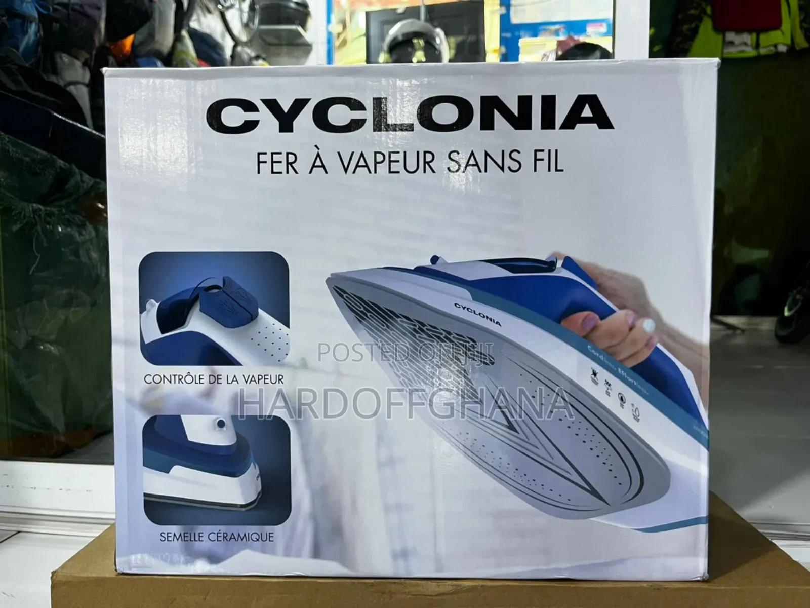 Cyclonia Cordless Iron