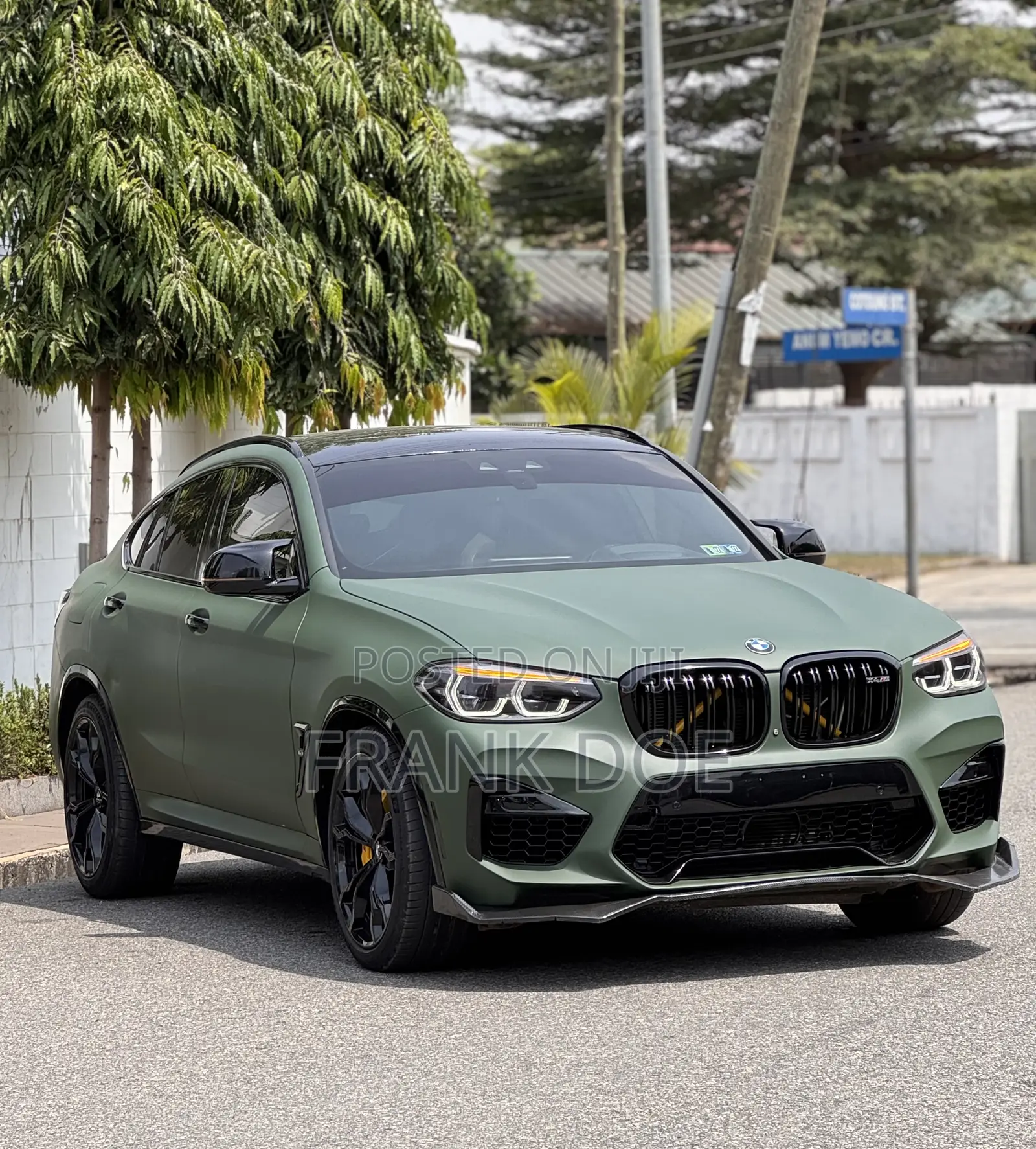 BMW X4 2020 Green