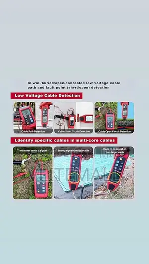 Ut25cl Cable Locator Ac Dc Voltage Wire Tracking