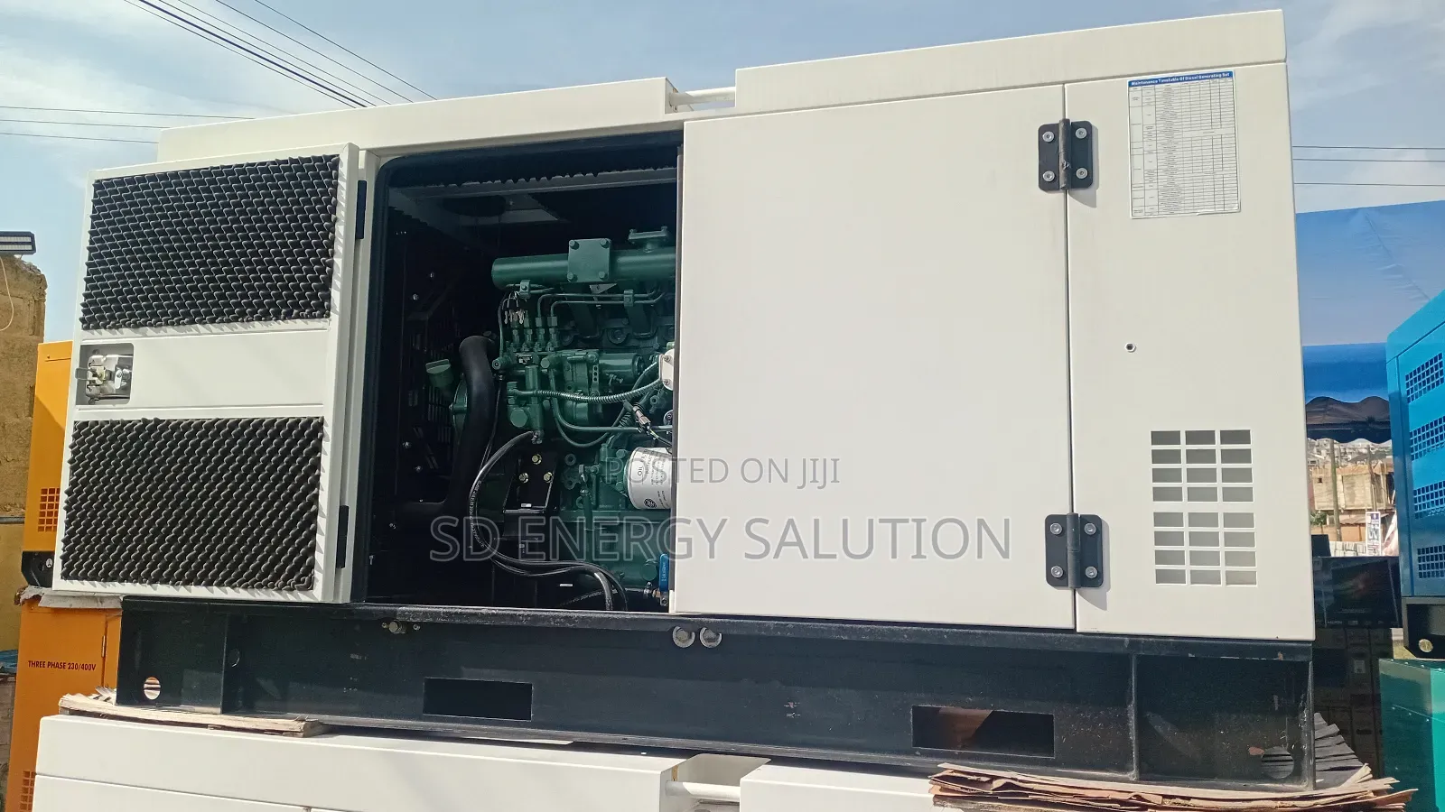Perkins 50kva Silent Generator – Built for Big Loads