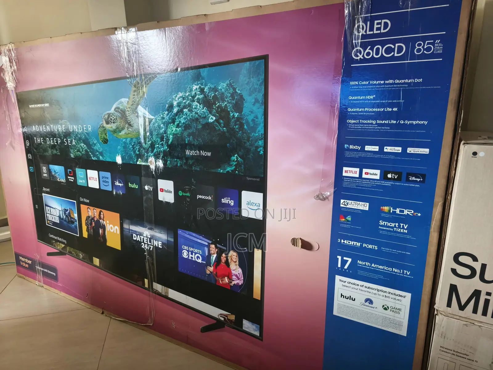Samsung Q60cd 85" Qled Smart Tv