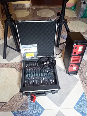 Yamaha S115v 15" Pa Speaker,Amp,Mixer and Stand