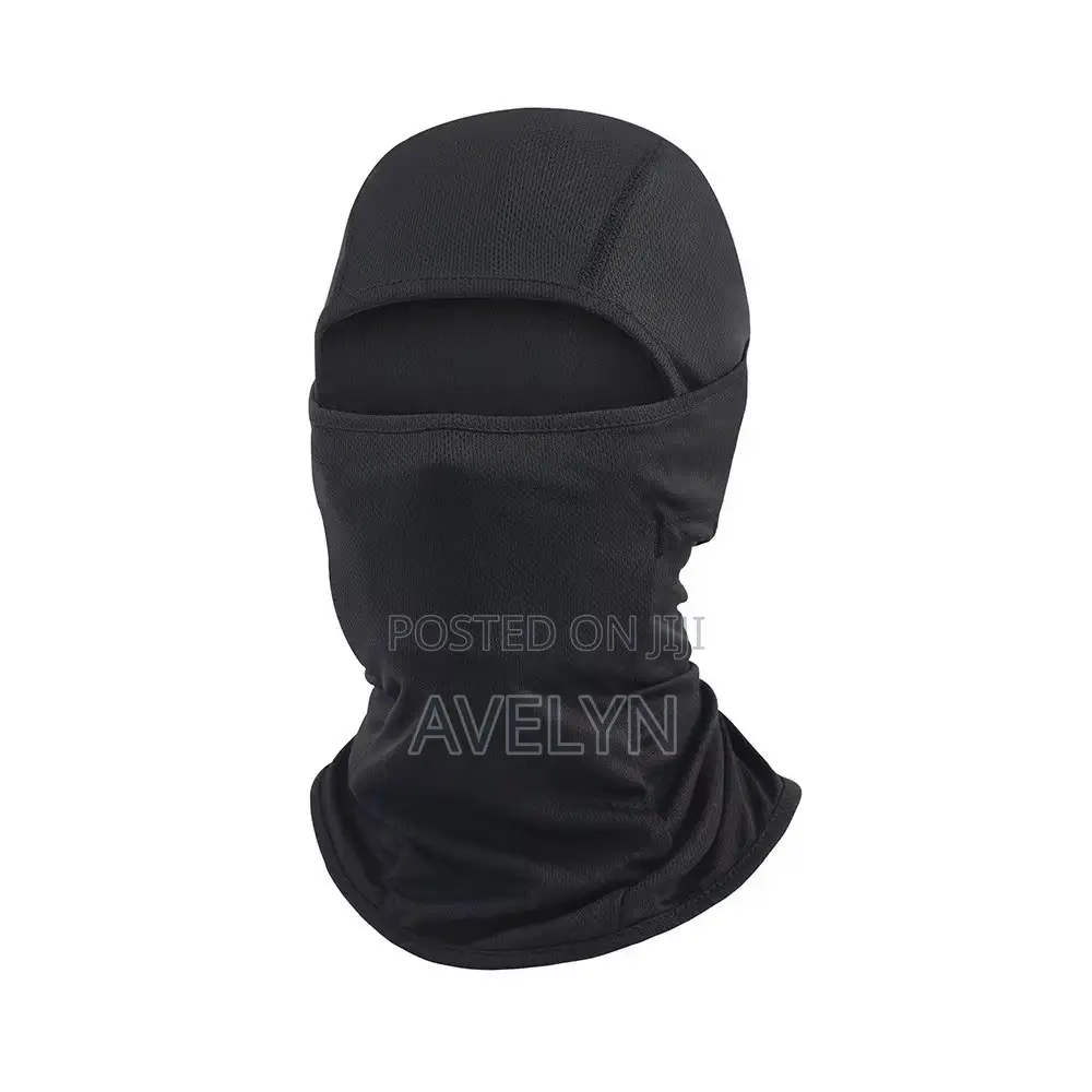 Original Nike And Adidas Face Mask Black