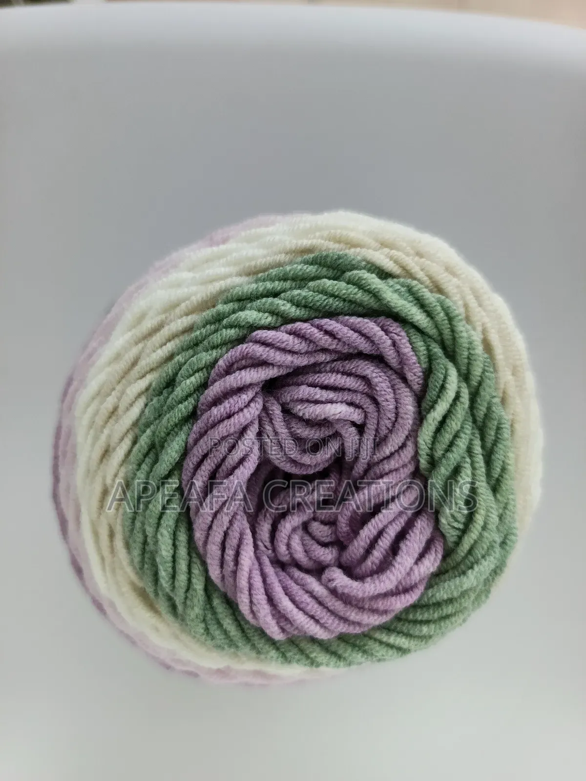 Rainbow Cotton Cake Yarn