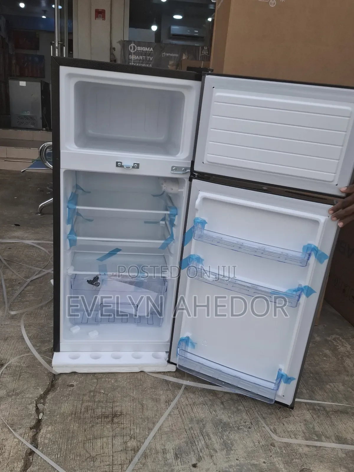 New Type Nasco Top Freezer 95 Litres Double Door Fridge for Sale