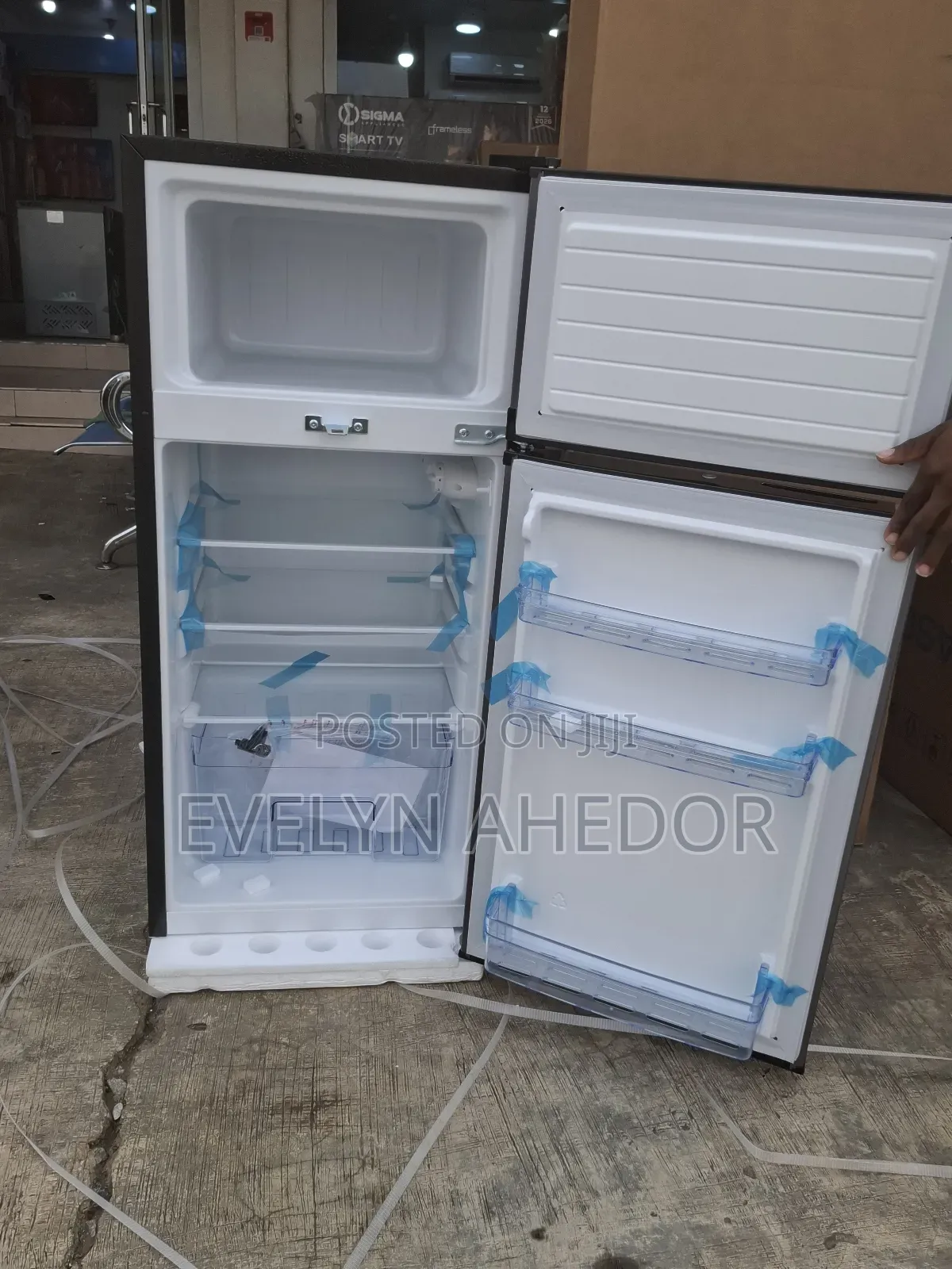 New Type Nasco Top Freezer 95 Litres Double Door Fridge for Sale
