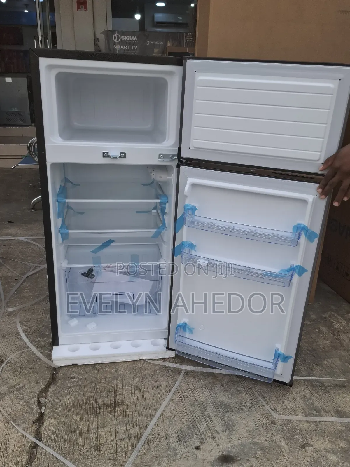 New Type Nasco Top Freezer 95 Litres Double Door Fridge for Sale