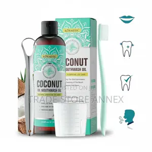 Mouth Wash Coconut Oil Mouthwash With Peppermint(Promo)