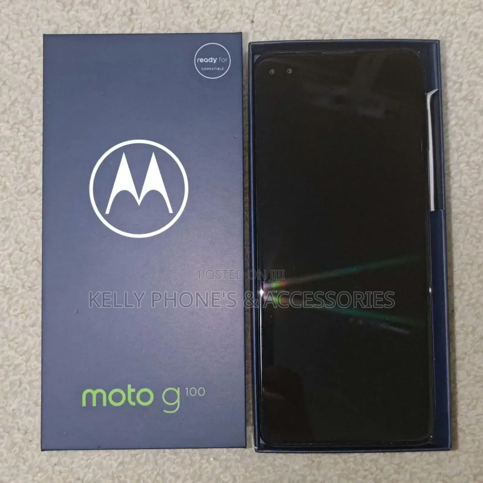 New Motorola Moto G100 256 GB Black
