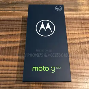 New Motorola Moto G100 256 GB Black