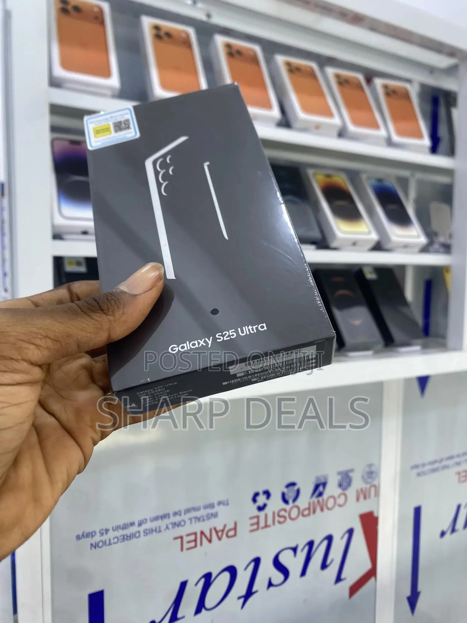 New Samsung Galaxy S25 Ultra 256 GB Black