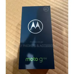 New Motorola Moto G100 256 GB Black