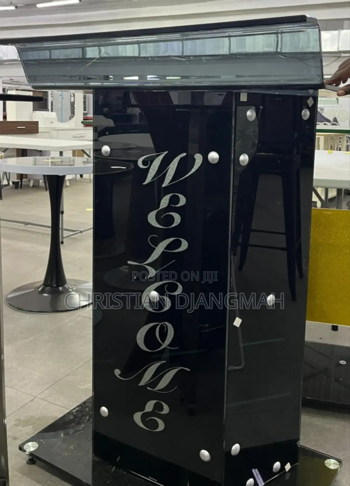 Quality Glass Pulpit