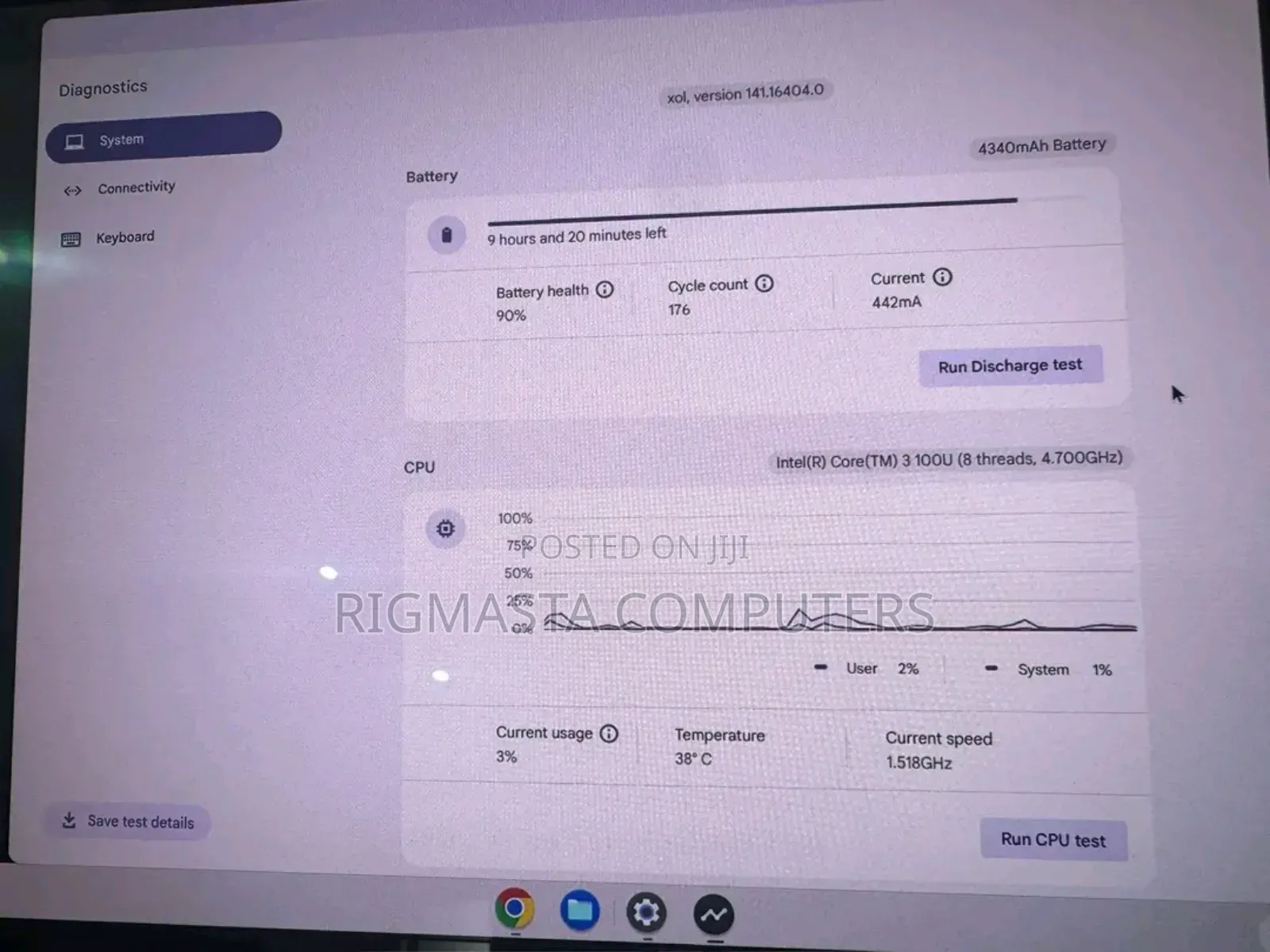 New Laptop Samsung Chromebook Pro 8GB Intel Core I3 SSD 128GB