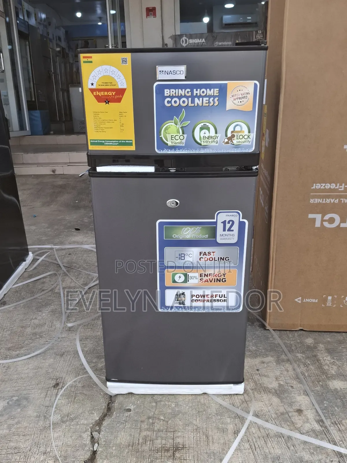 Fast Frozen Top Nasco Freezer 95 Litres Brand New Available