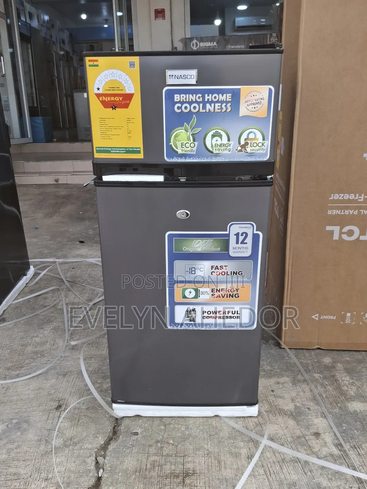 Fast Frozen Top Nasco Freezer 95 Litres Brand New Available
