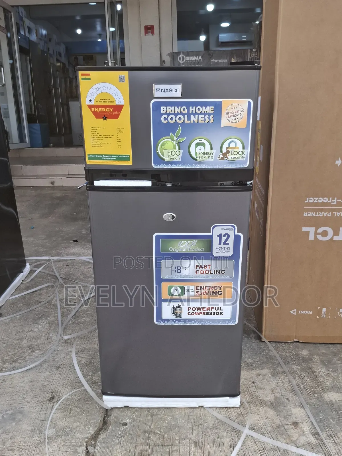 Fast Frozen Top Nasco Freezer 95 Litres Brand New Available