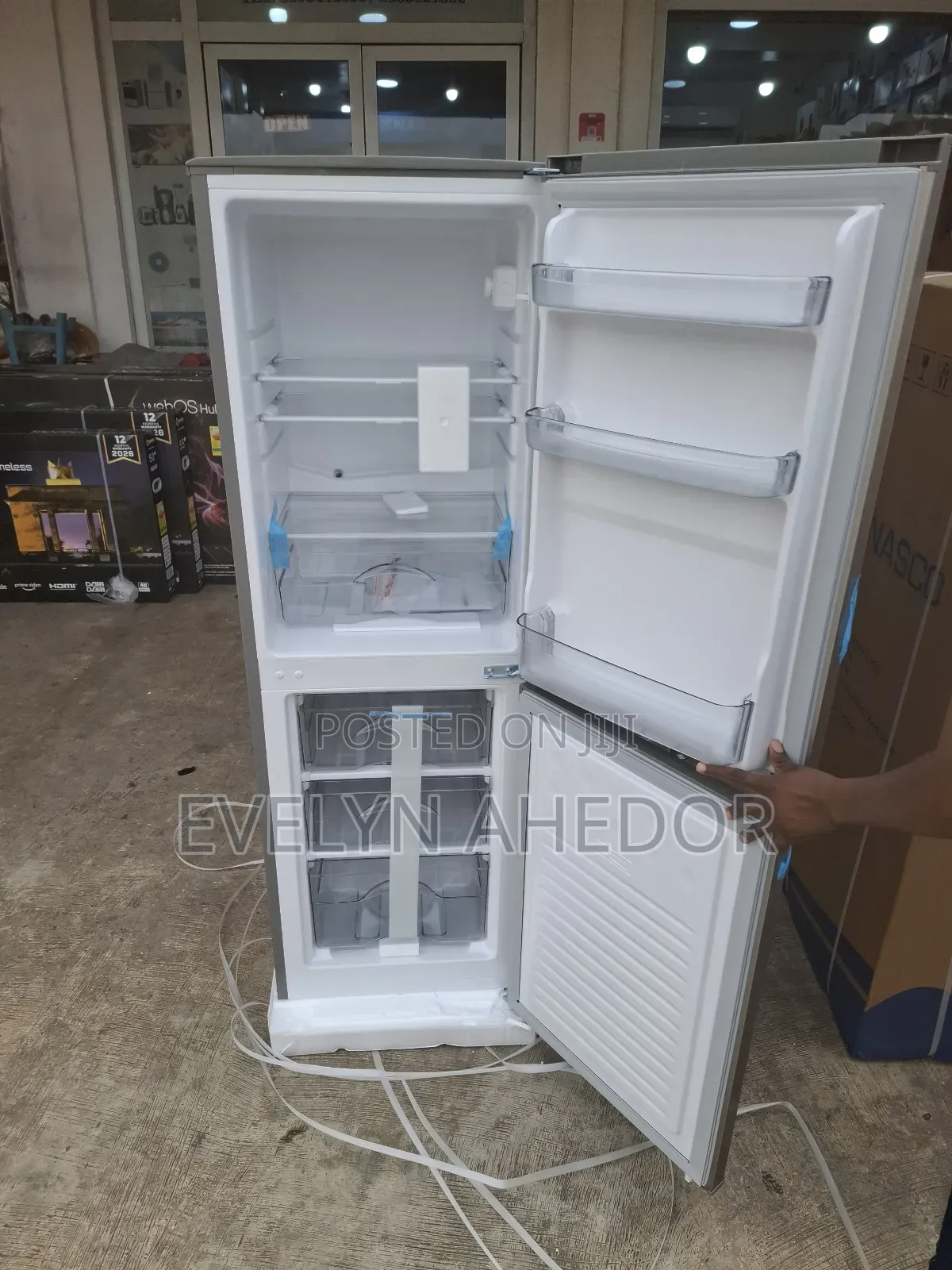 TCL Bottom Freezer 142 Litres Double Door Fridge for Sale at Low Price