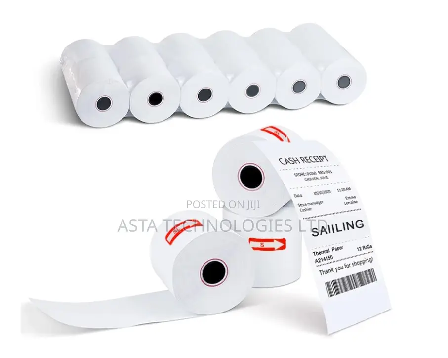 Paper Roll Thermal 80x80mm/65gsm-Asta