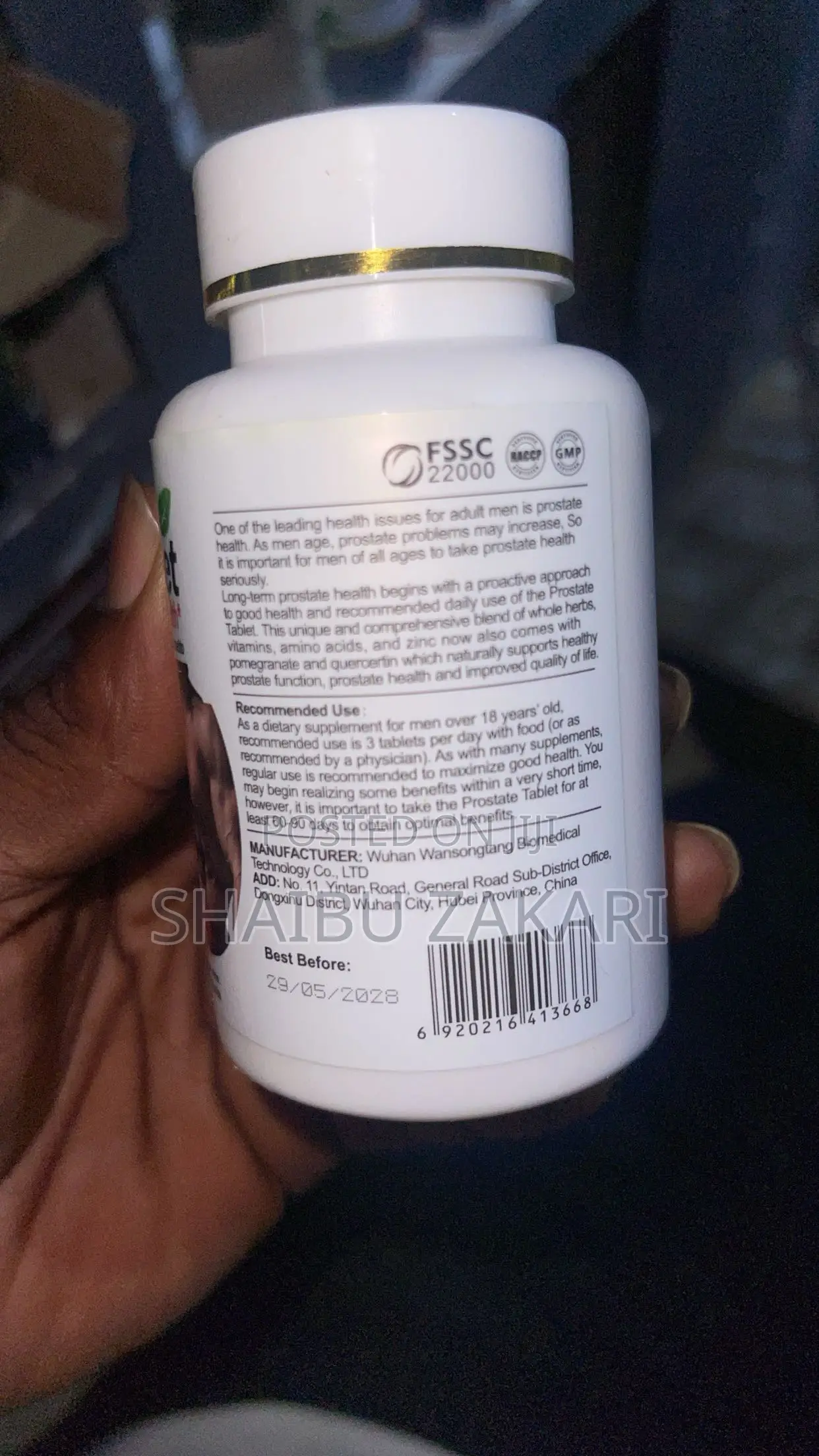Prostatetablet