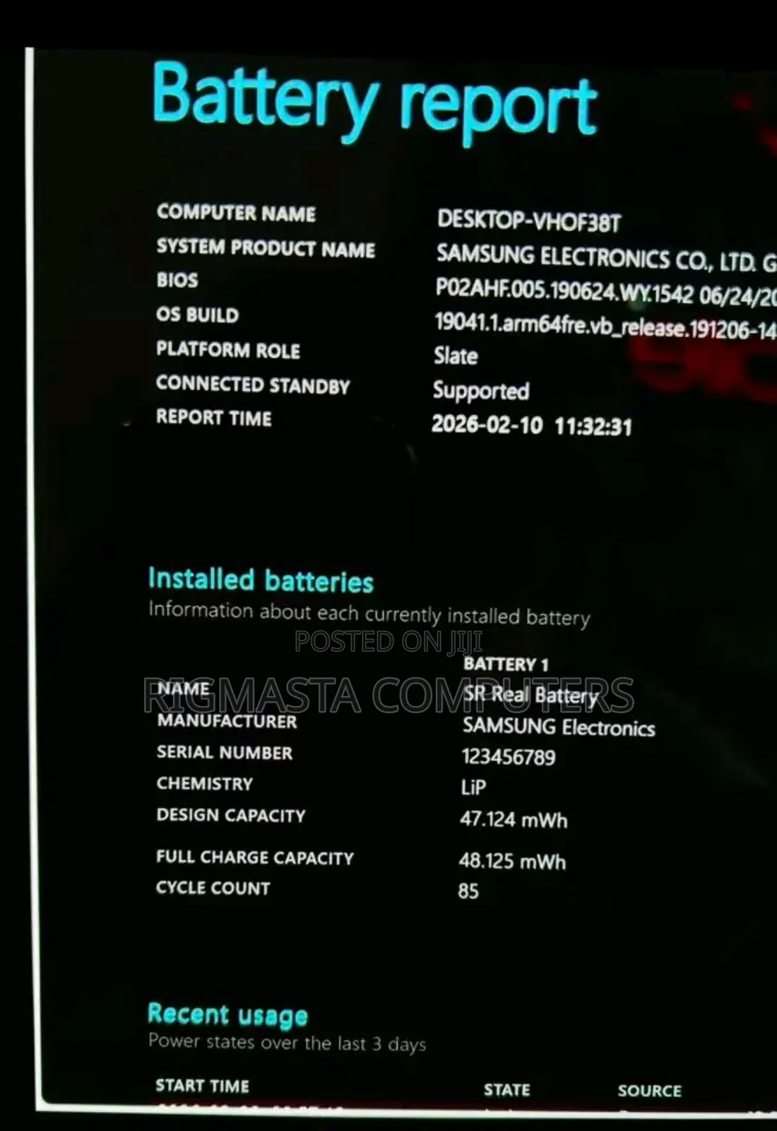 Laptop Samsung Galaxy Book 2 4GB Qualcomm Snapdragon X Plus SSD 256GB