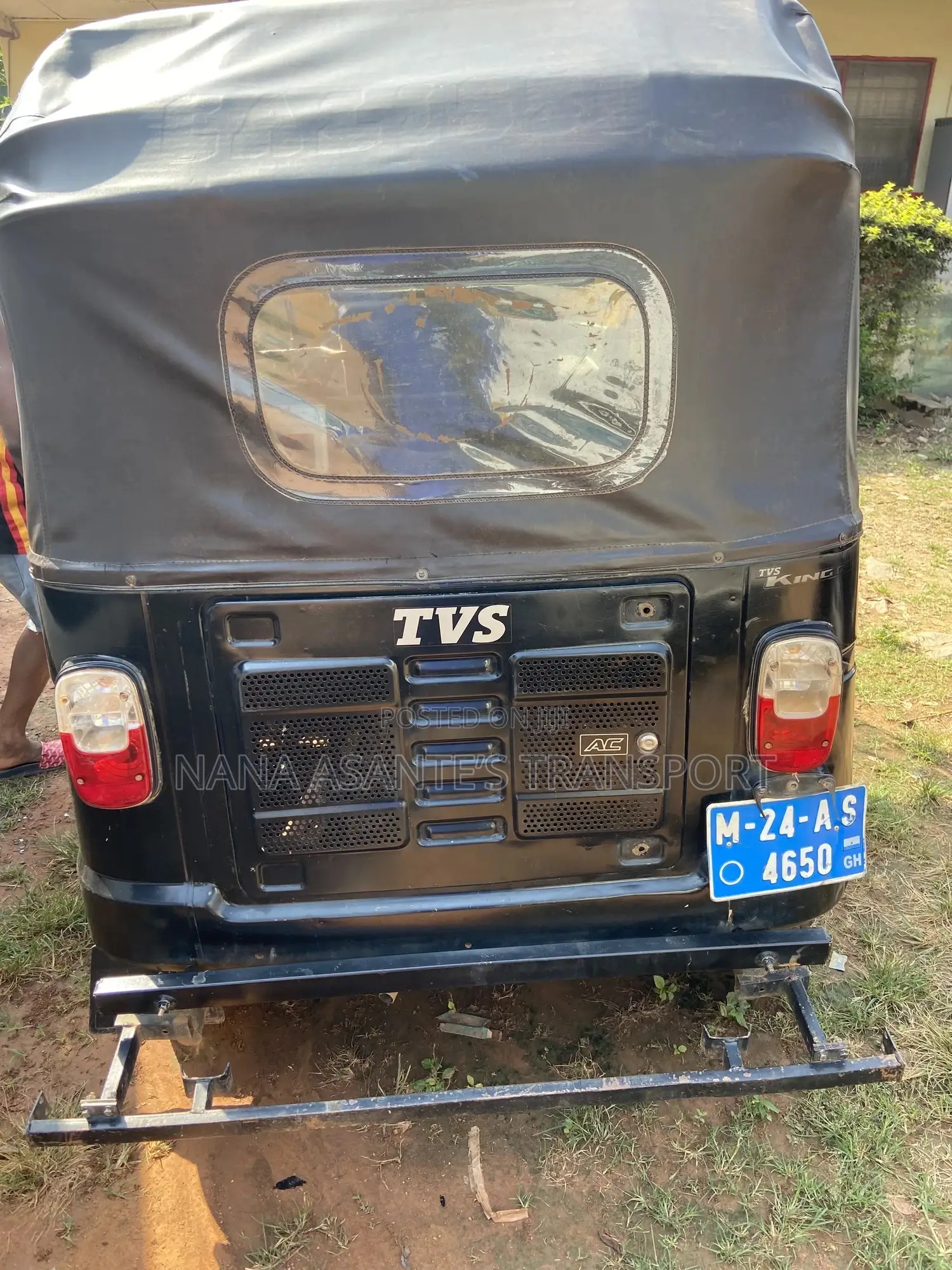 TVS King Deluxe Plus iTouch Start 2024 Black