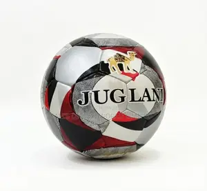 Professional Soccer Ball - Anti Slip Camel Redblack
