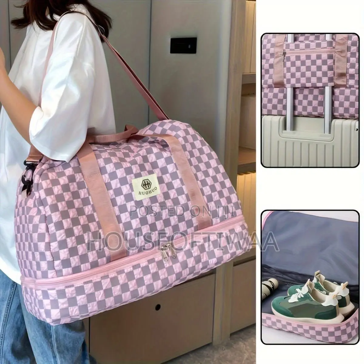Large Travel Duffel Bag
