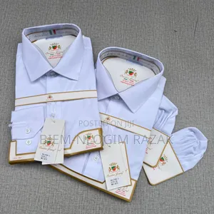 Courtice Jimmy Plain White Casual Long Sleeves Shirts