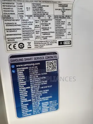 Strong And Neat Samsung French Door Fridge. 510l Inverter