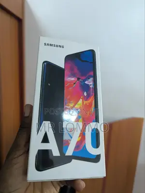 New Samsung Galaxy A70 128 GB Black