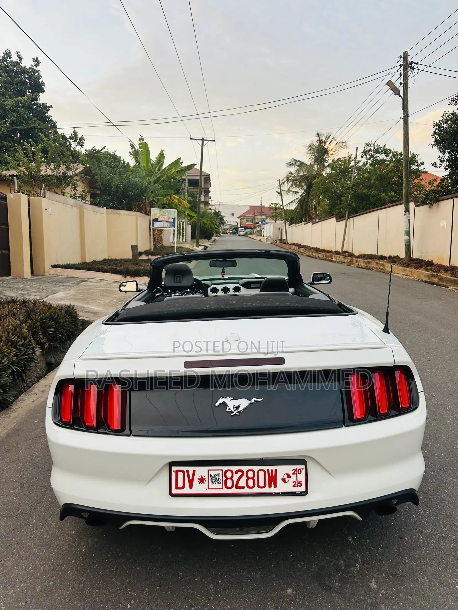 Ford Mustang EcoBoost Premium Convertible 2017 White