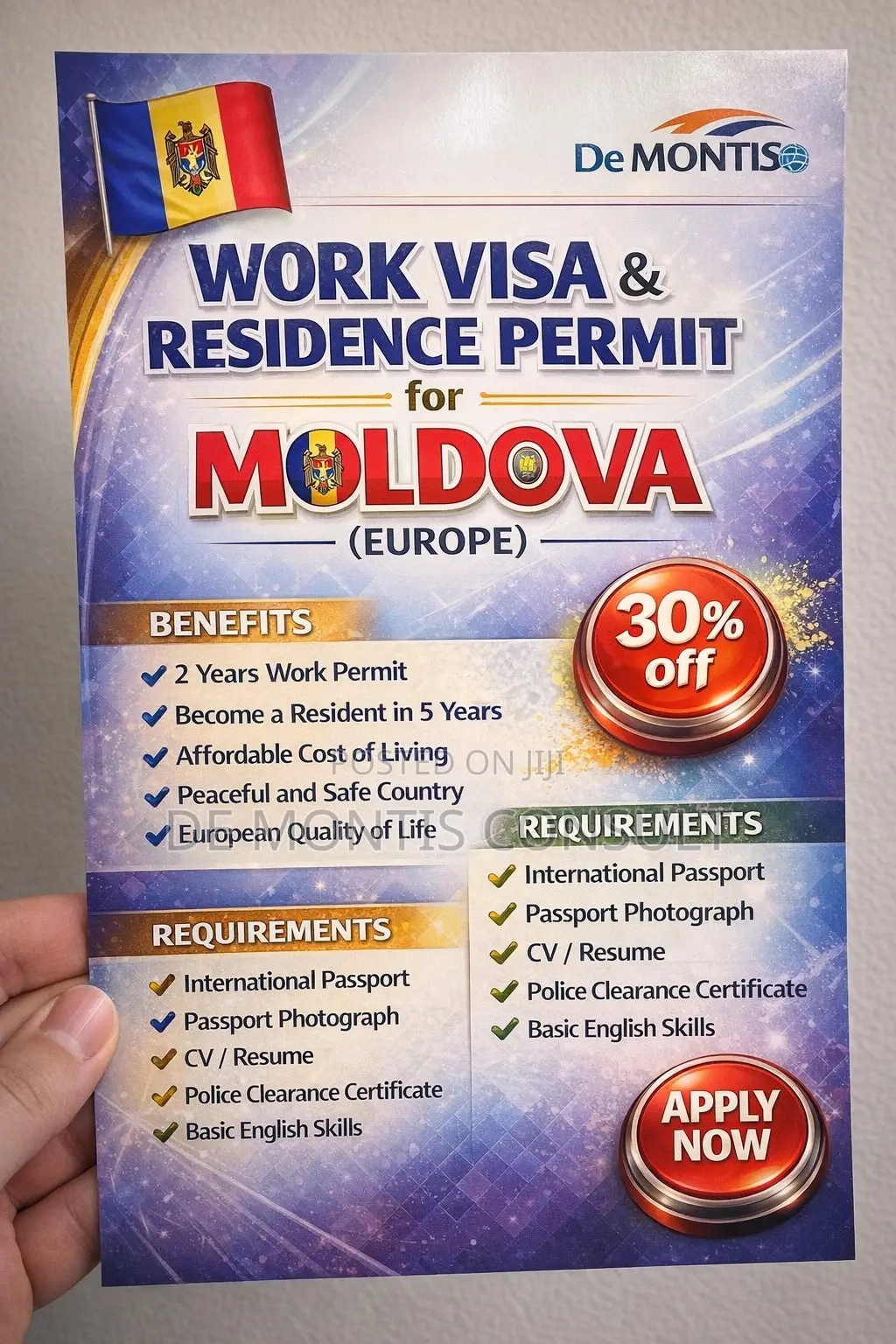 Moldova Work Visa