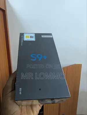 New Samsung Galaxy S9 Plus 64 GB Black