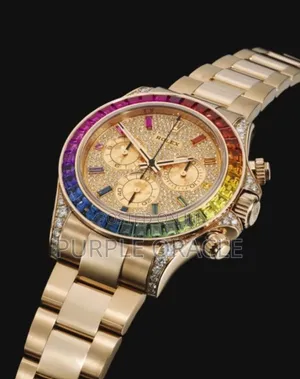 Rolex Daytona Rainbow Yellow Gold Watch