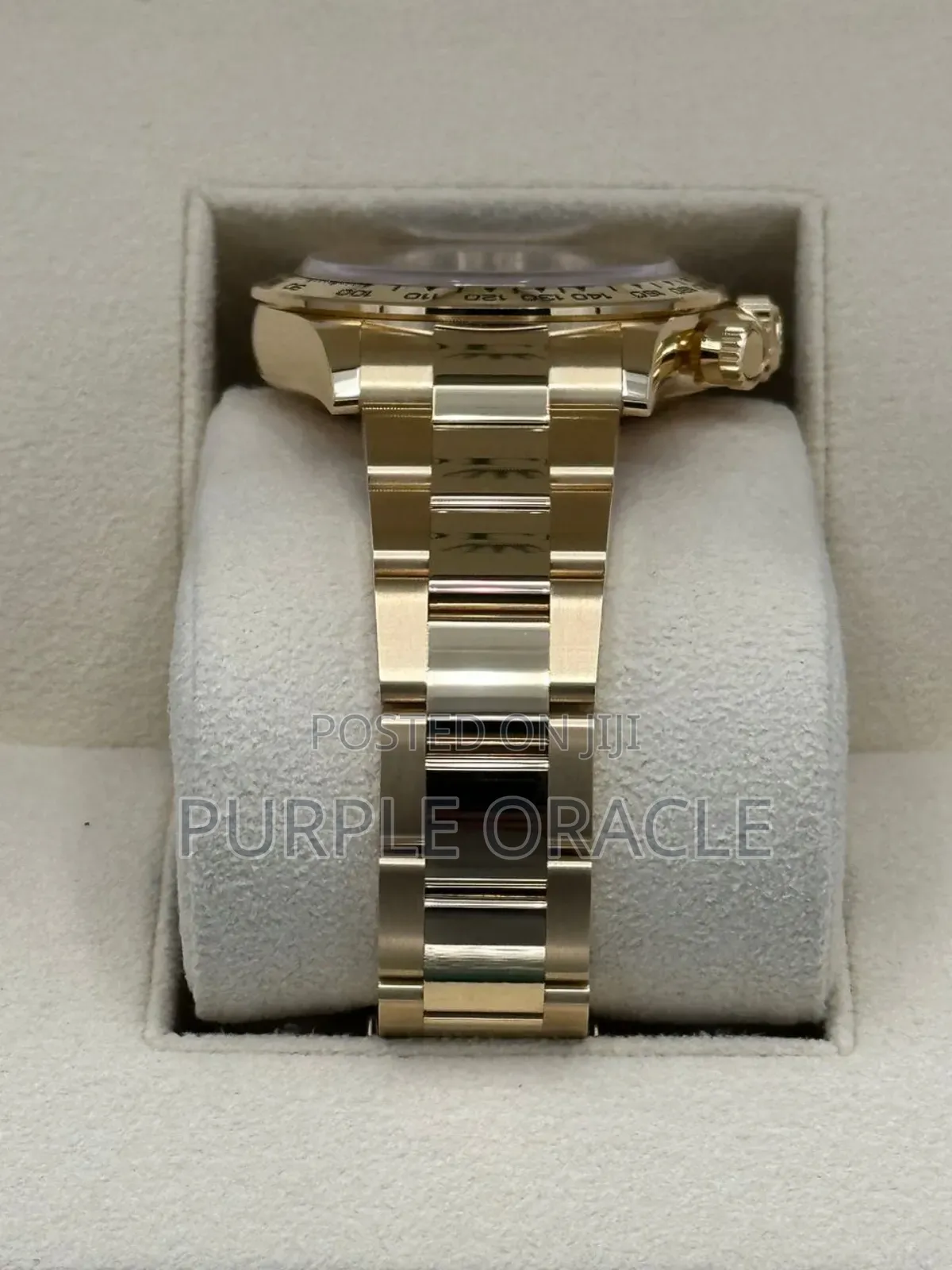 Rolex Daytona 40mm 116508 Yellow Gold Black Diamond Dial